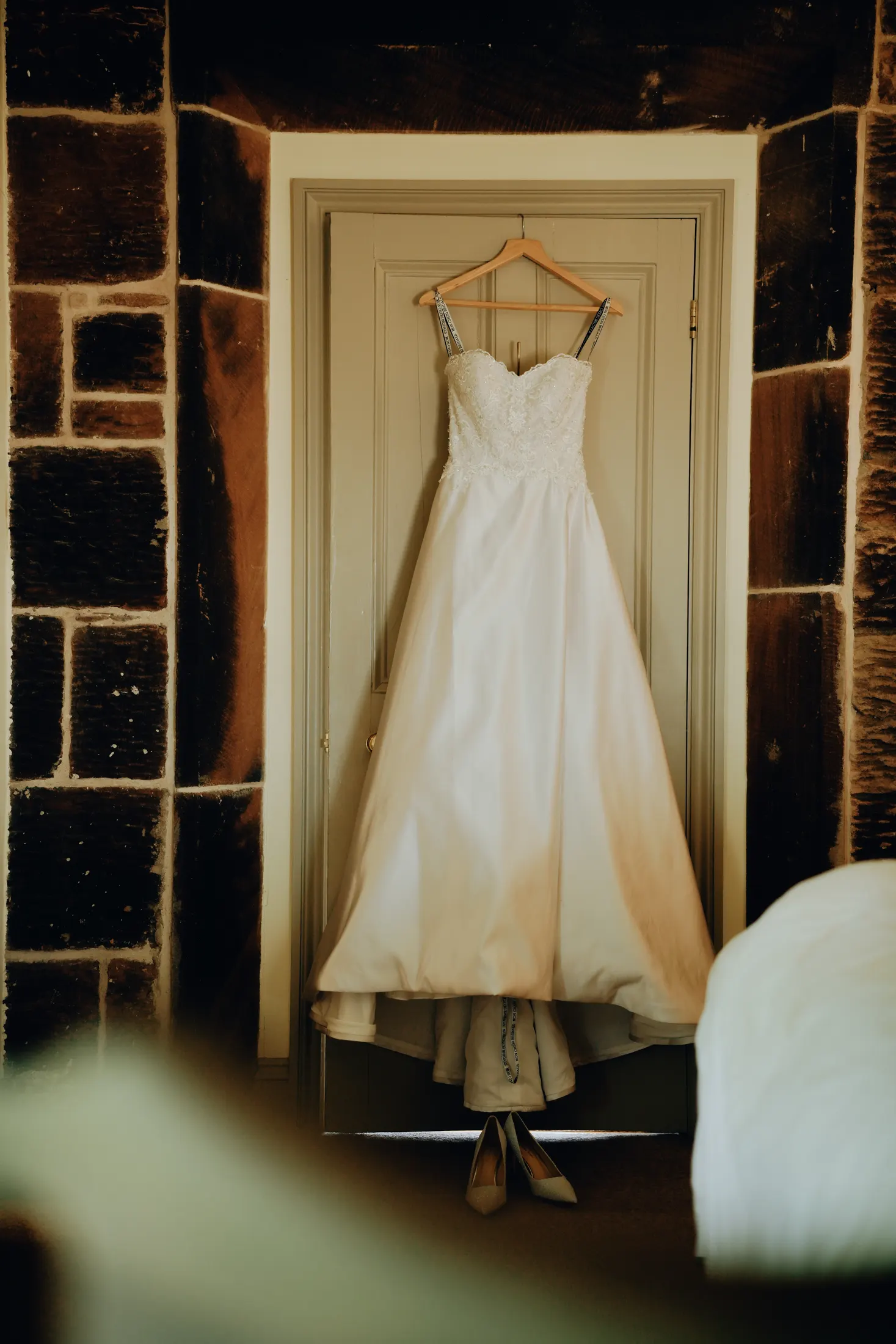 Wedding preparations in England
