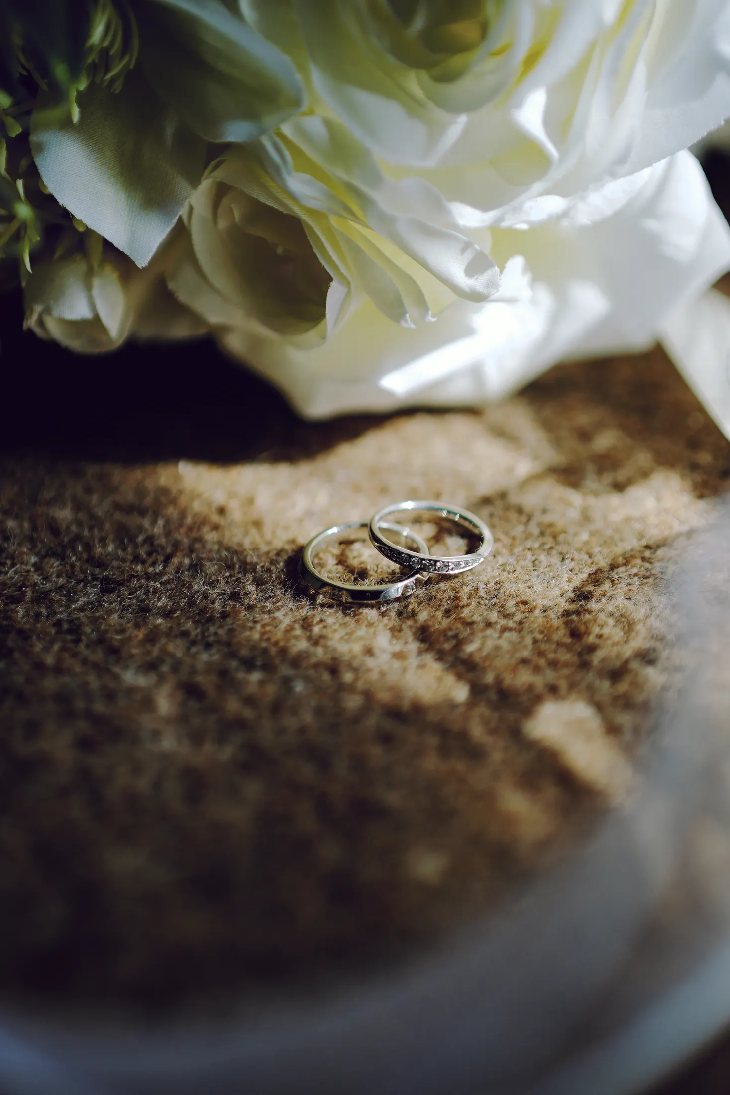 Wedding preparations in England
