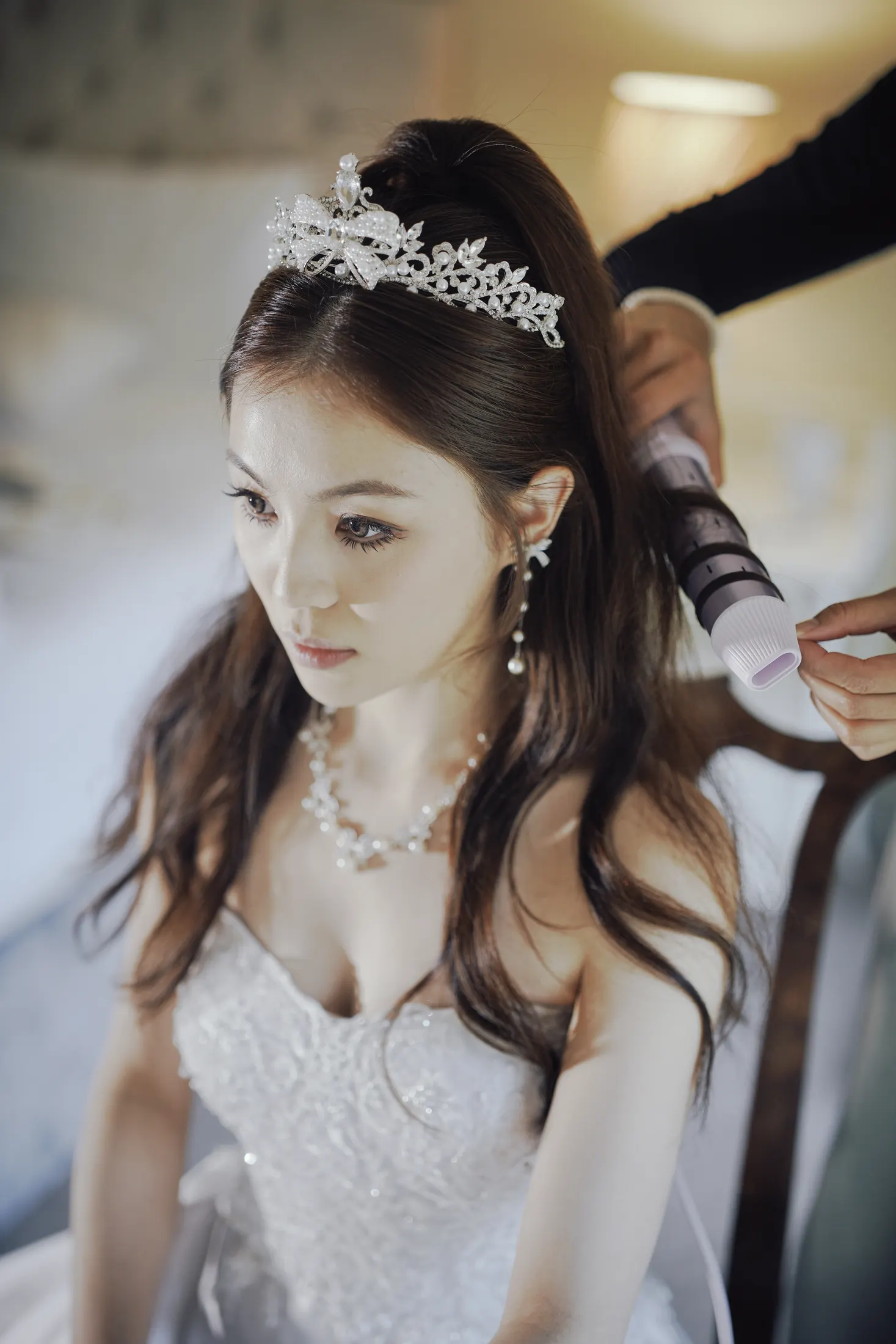 Wedding preparations in England