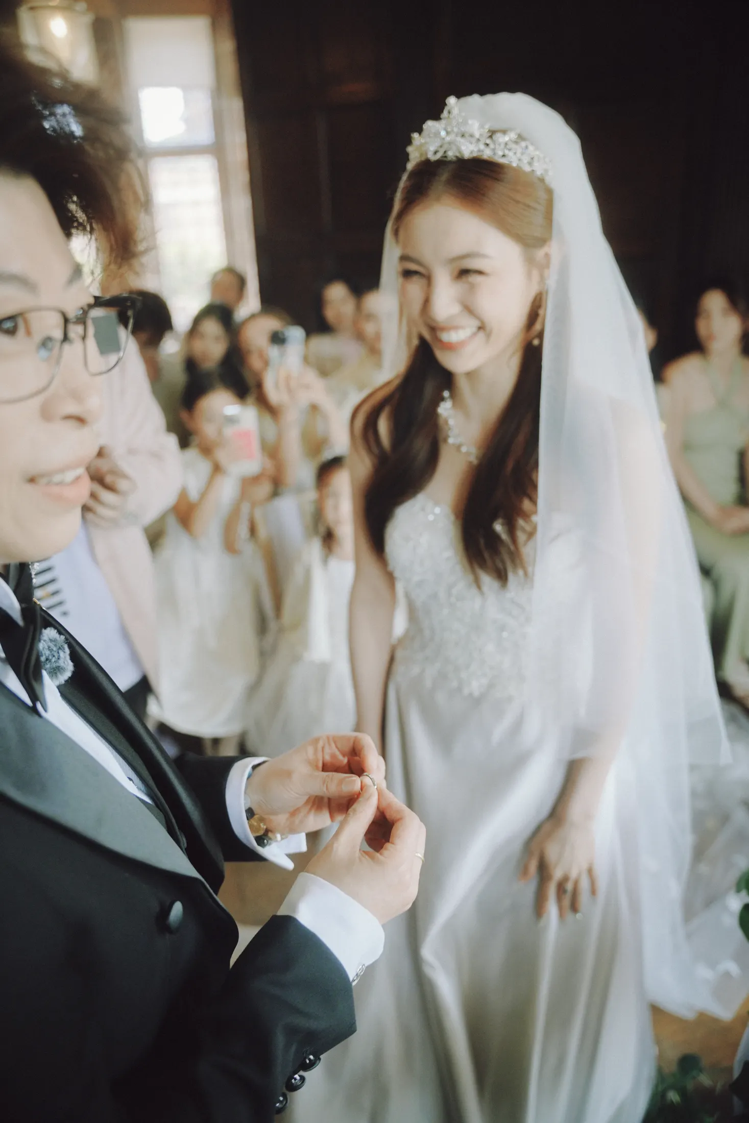 Wedding ceremony in England