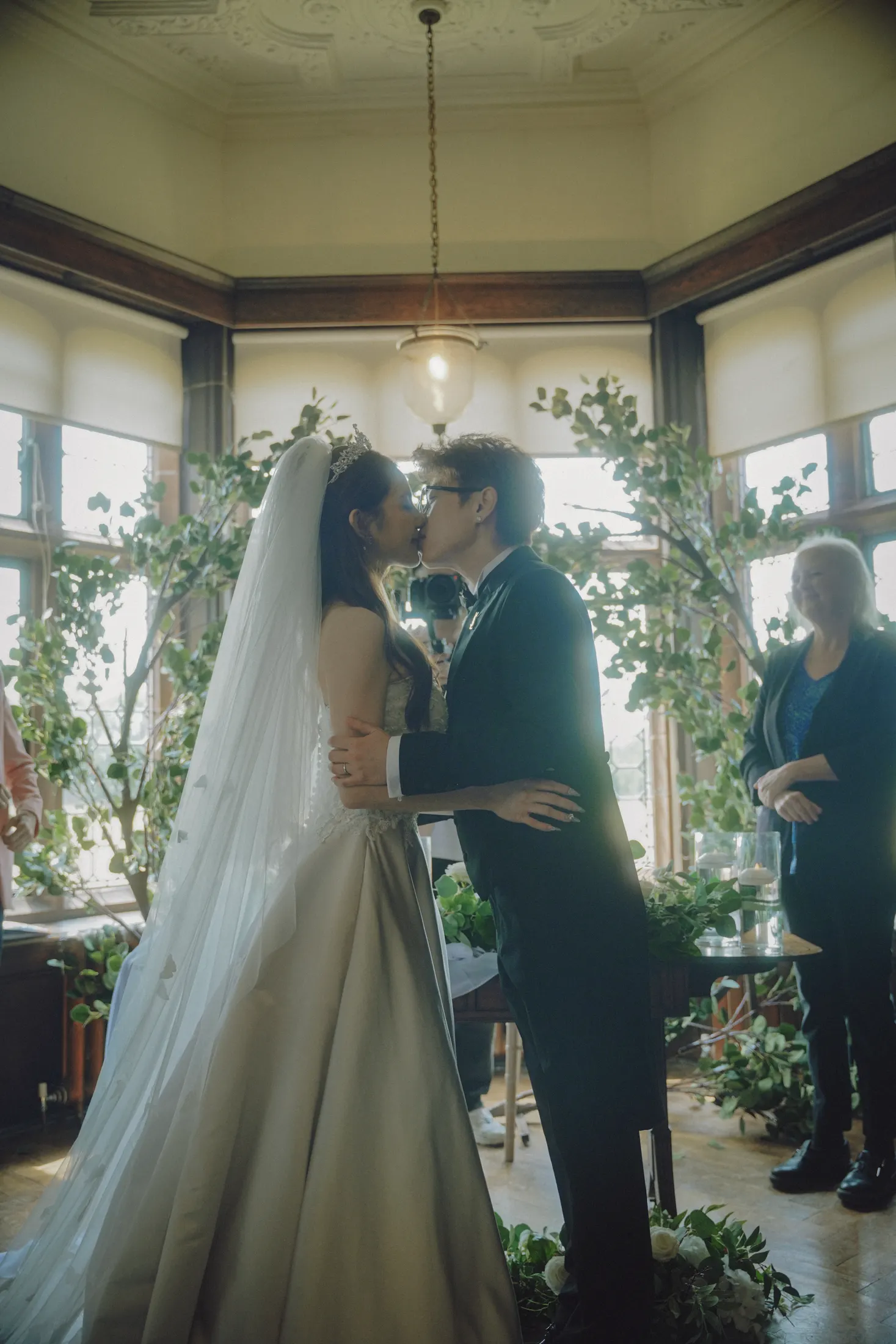 Wedding ceremony in England