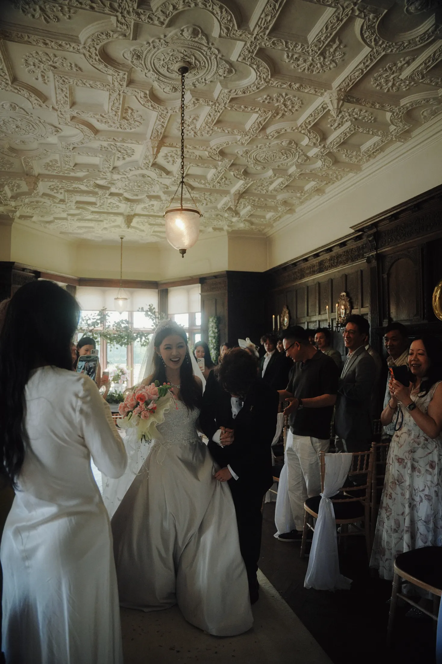 Wedding ceremony in England