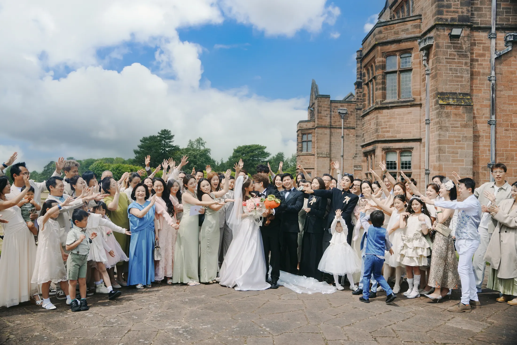 Wedding ceremony in England