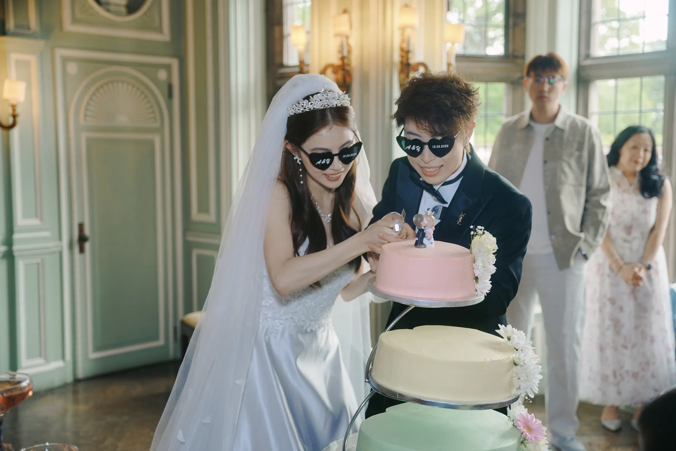Wedding ceremony in England