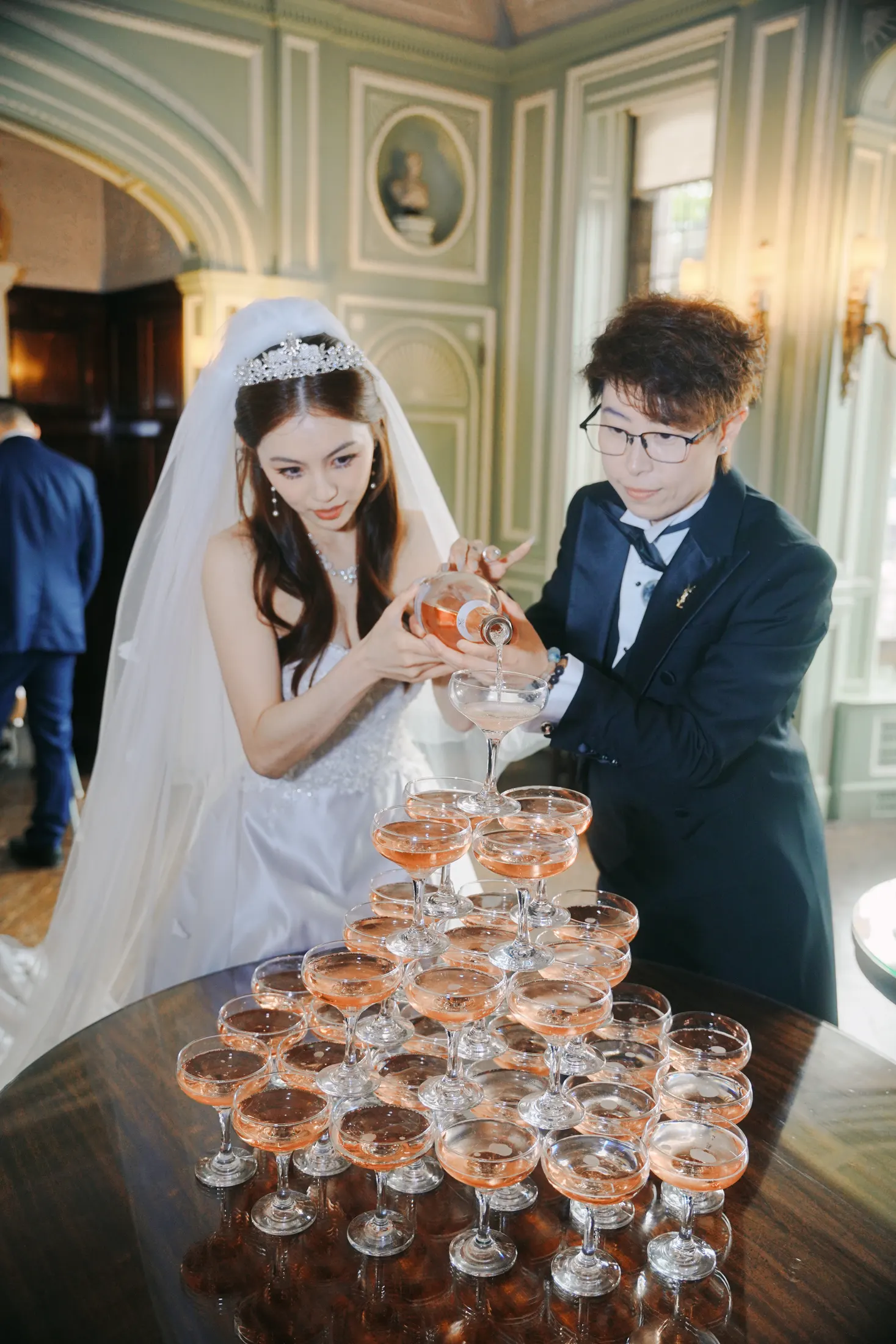 Wedding ceremony in England