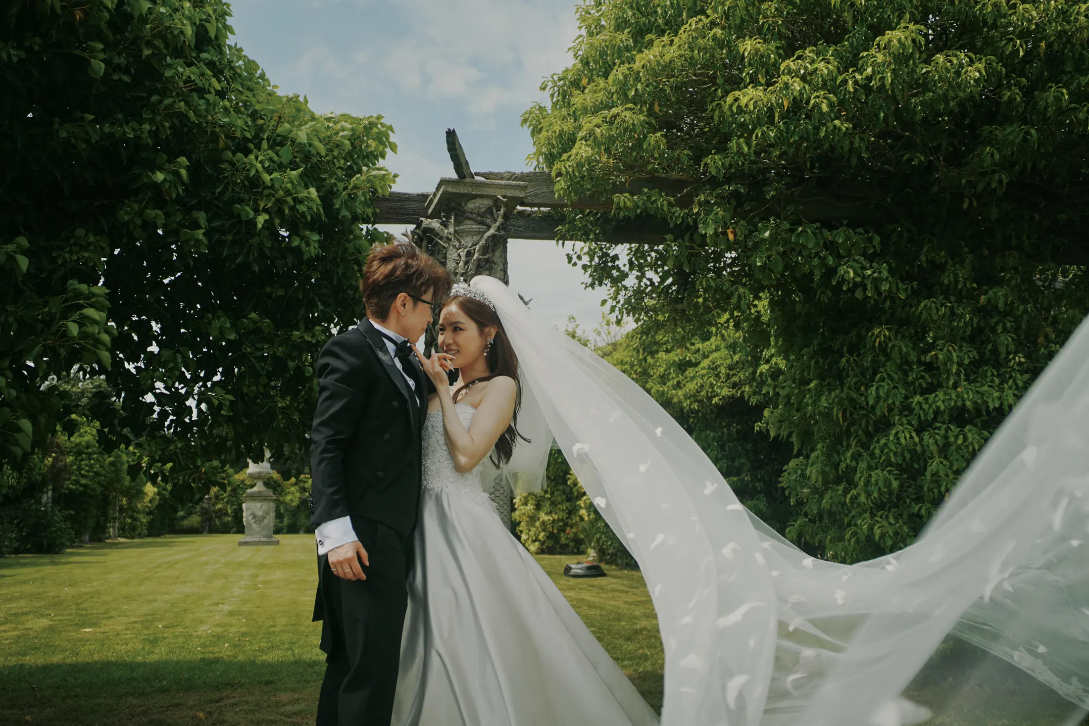Wedding ceremony in England