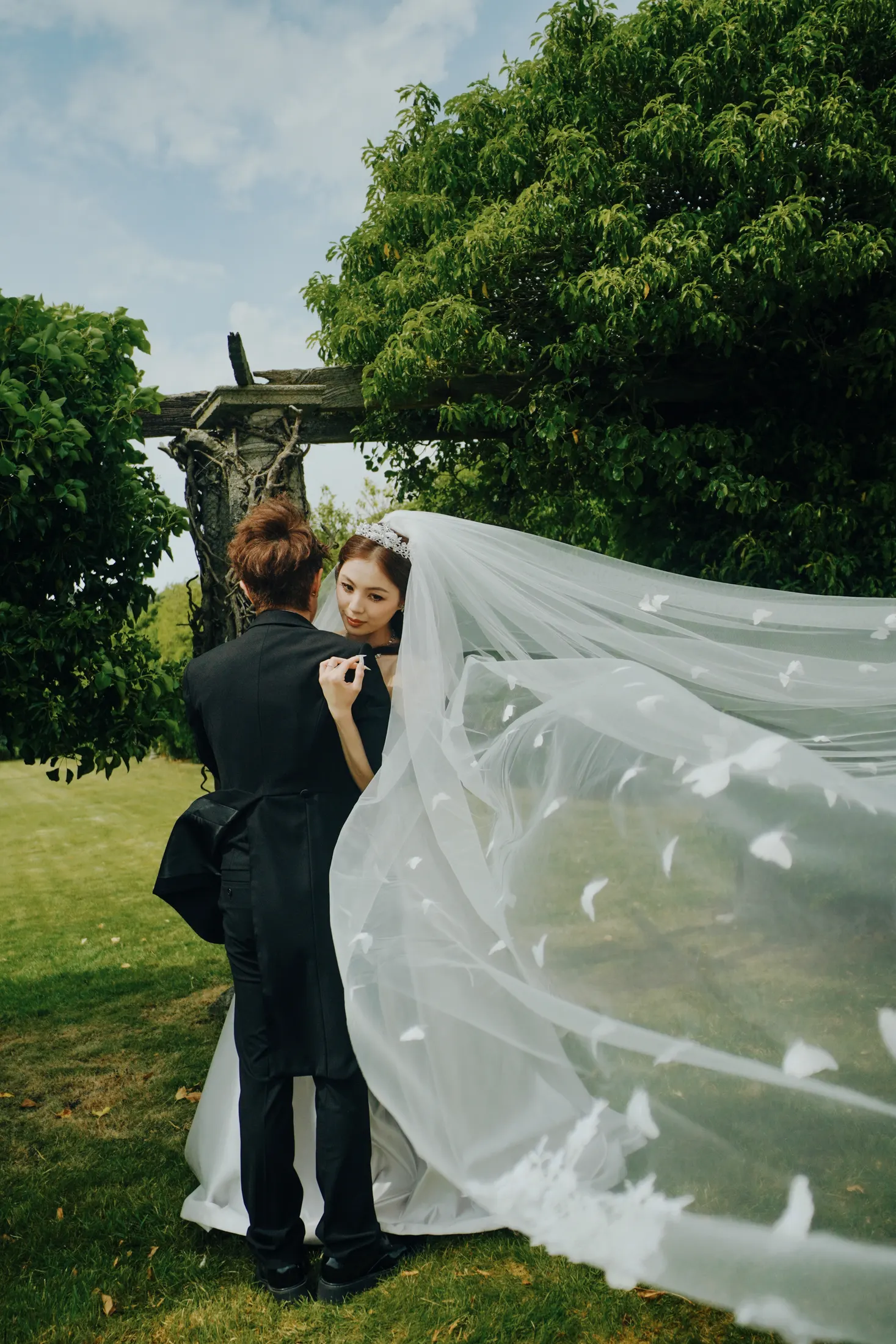 Wedding ceremony in England