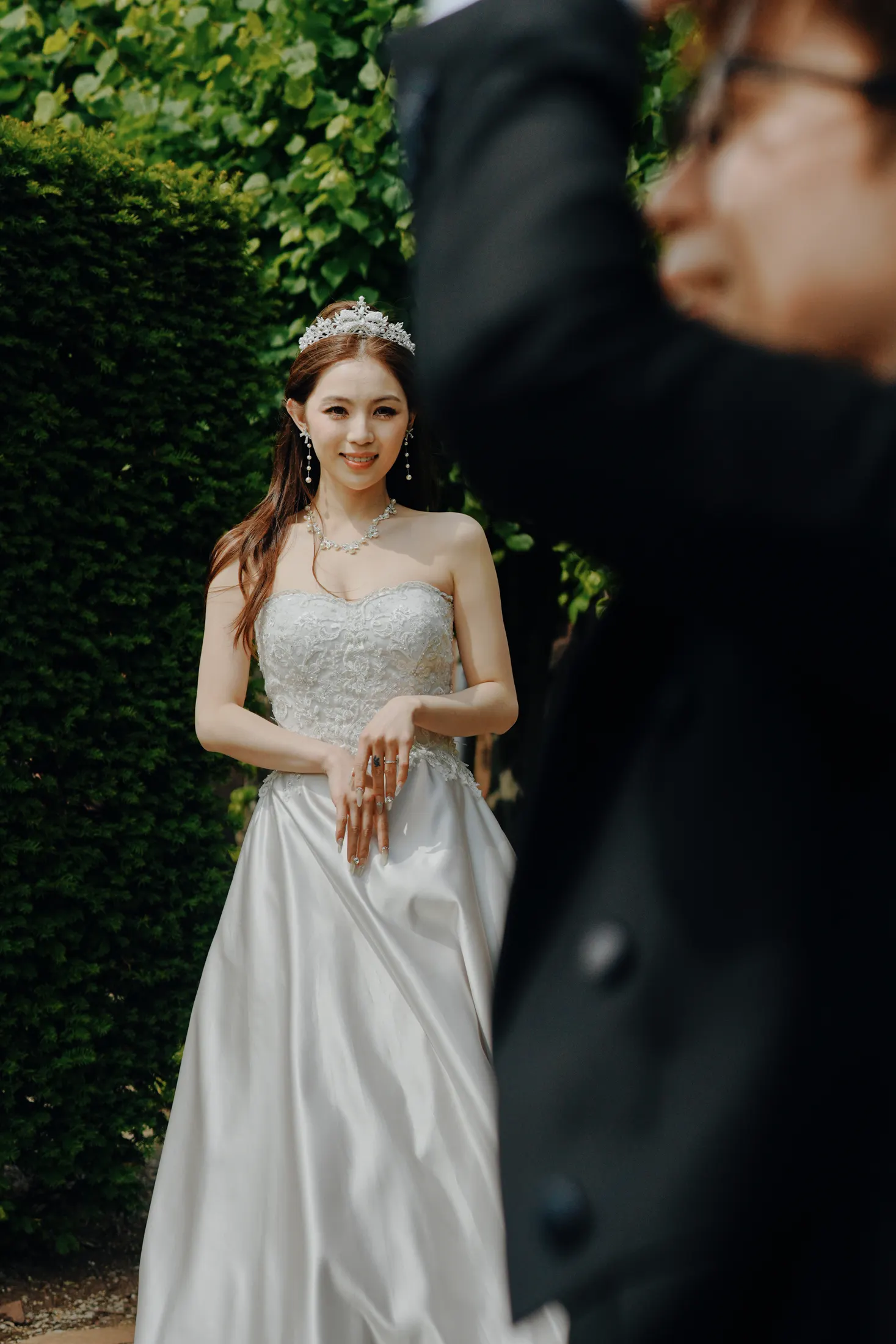 Newlywed portraits in England