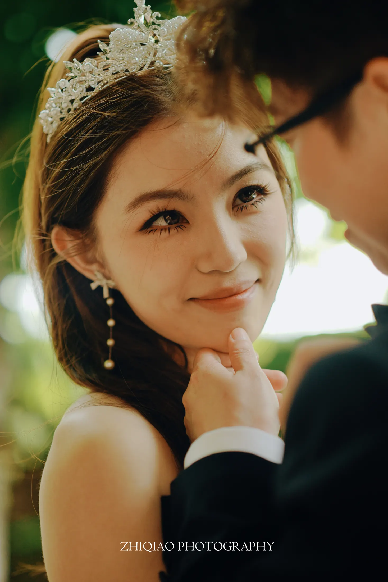 Newlywed portraits in England