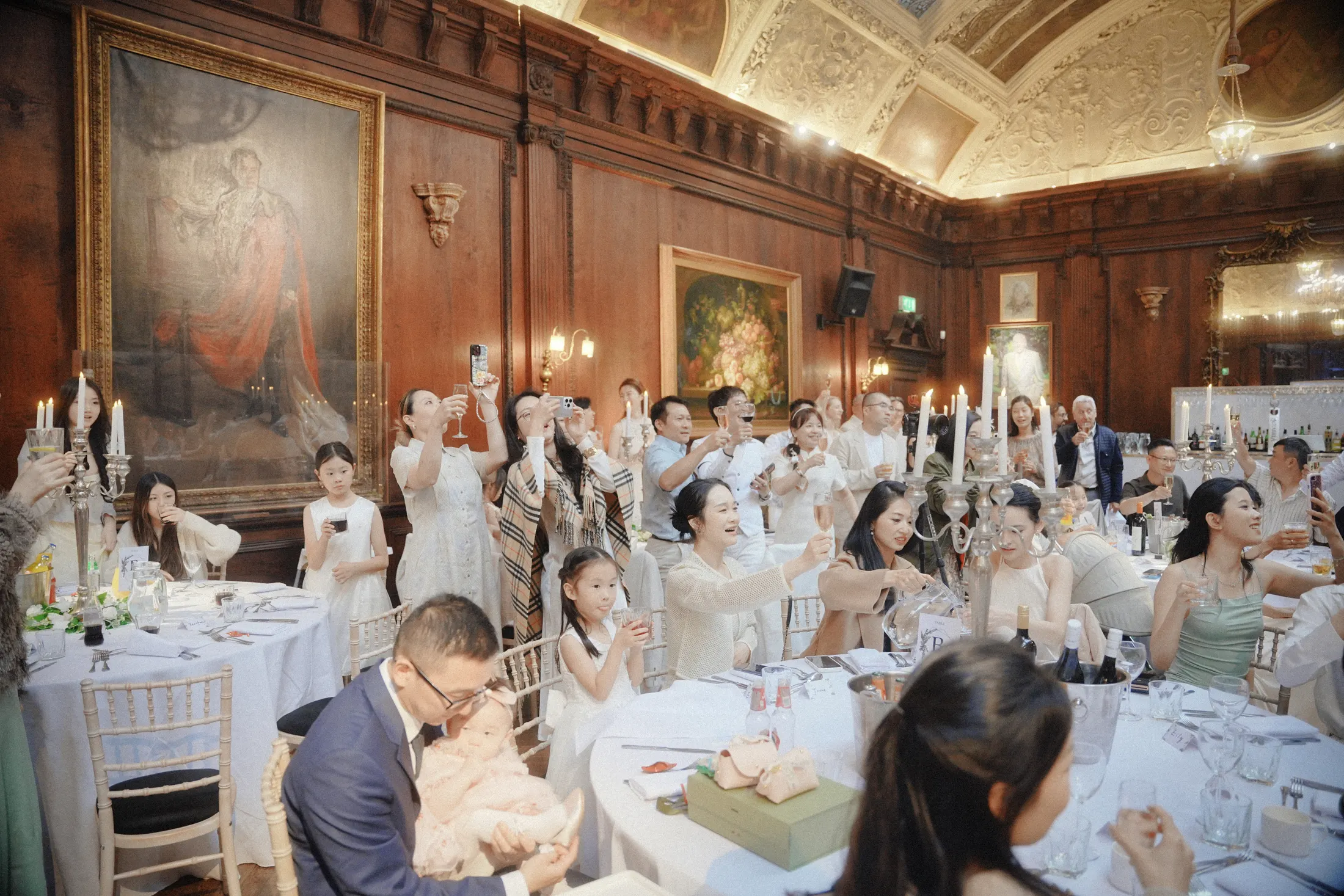 Wedding celebration in England