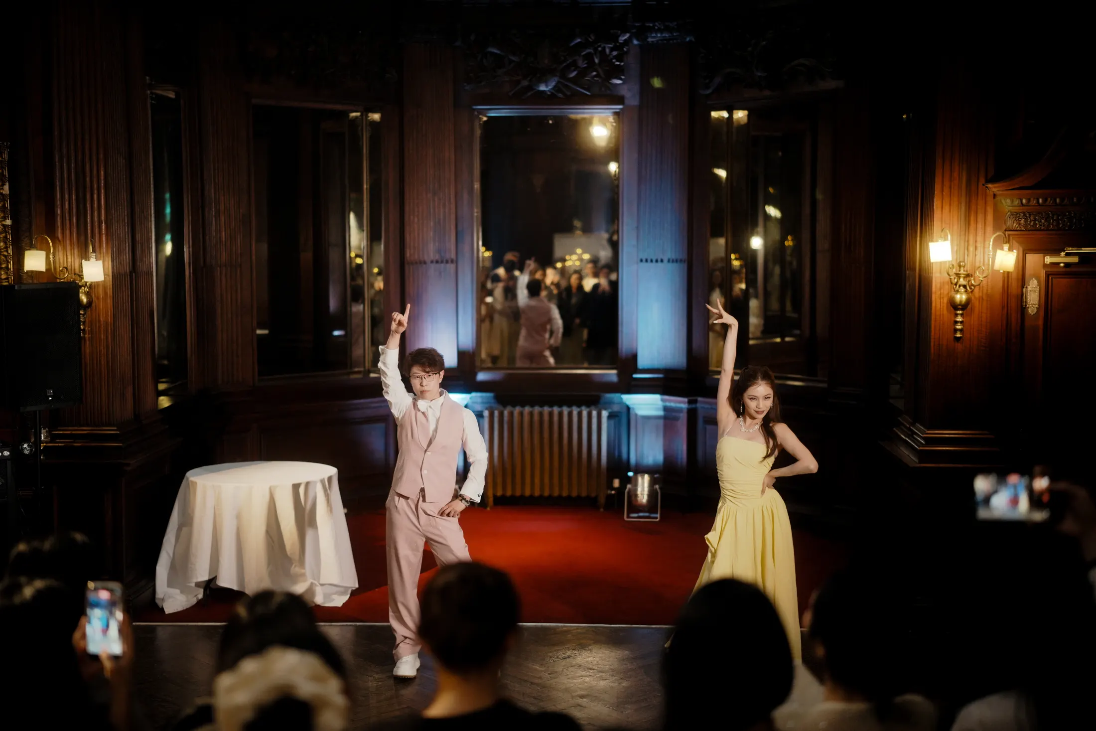 Wedding celebration in England