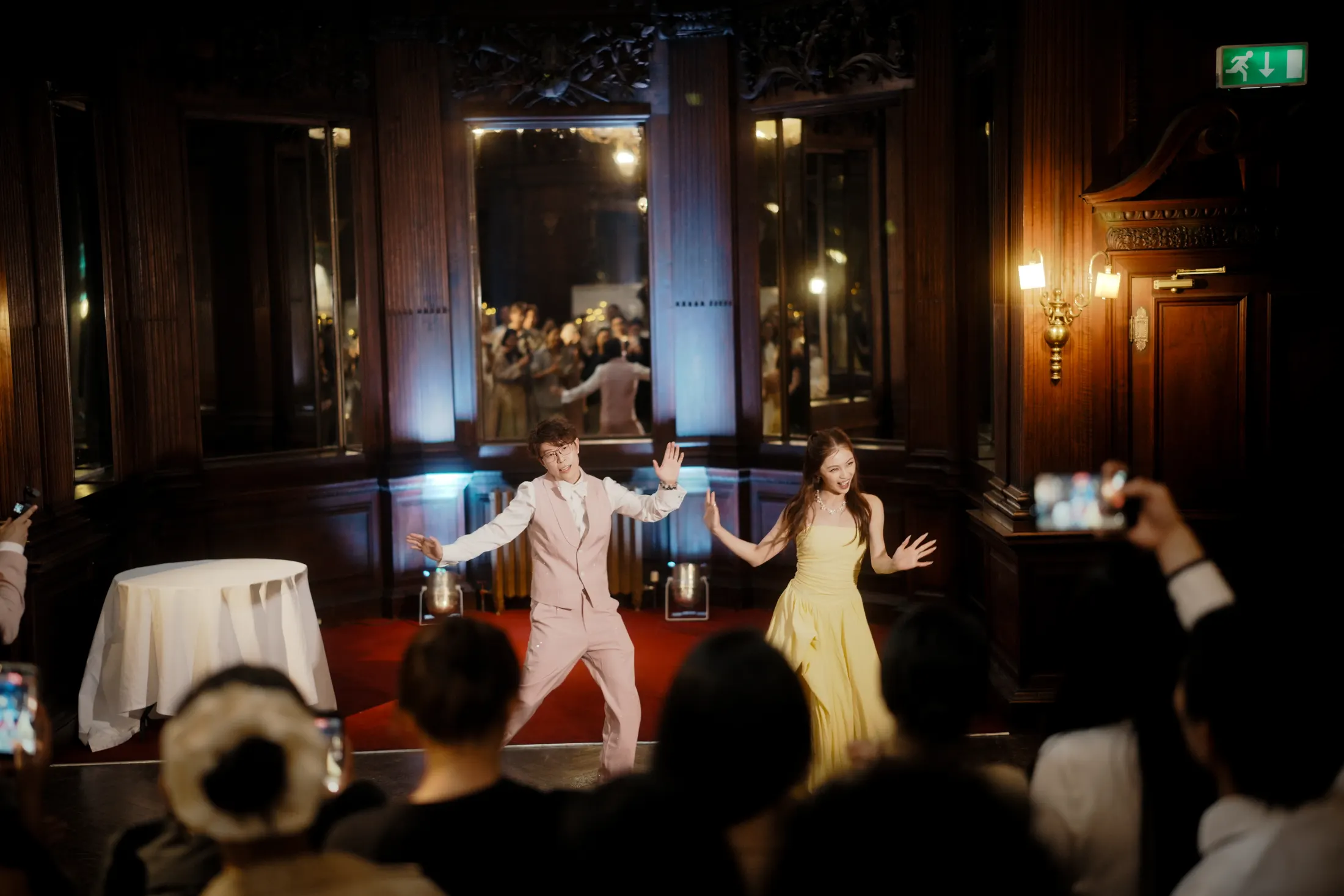 Wedding celebration in England