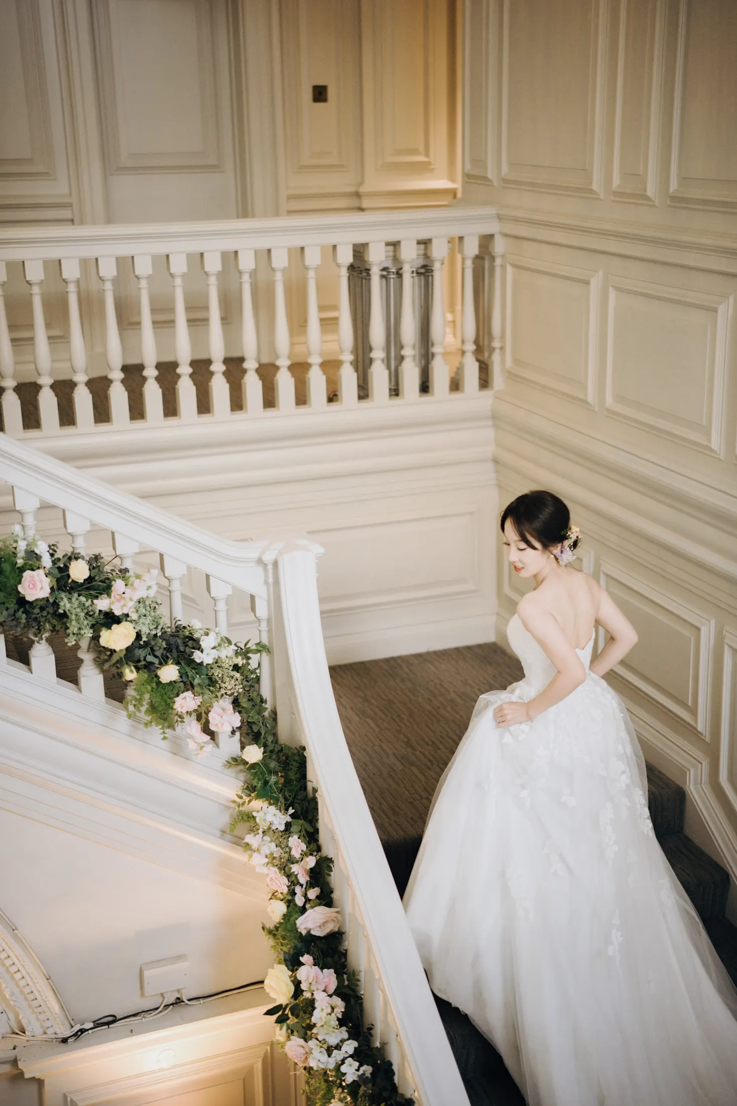 Wedding preparations in Barnatt Hill