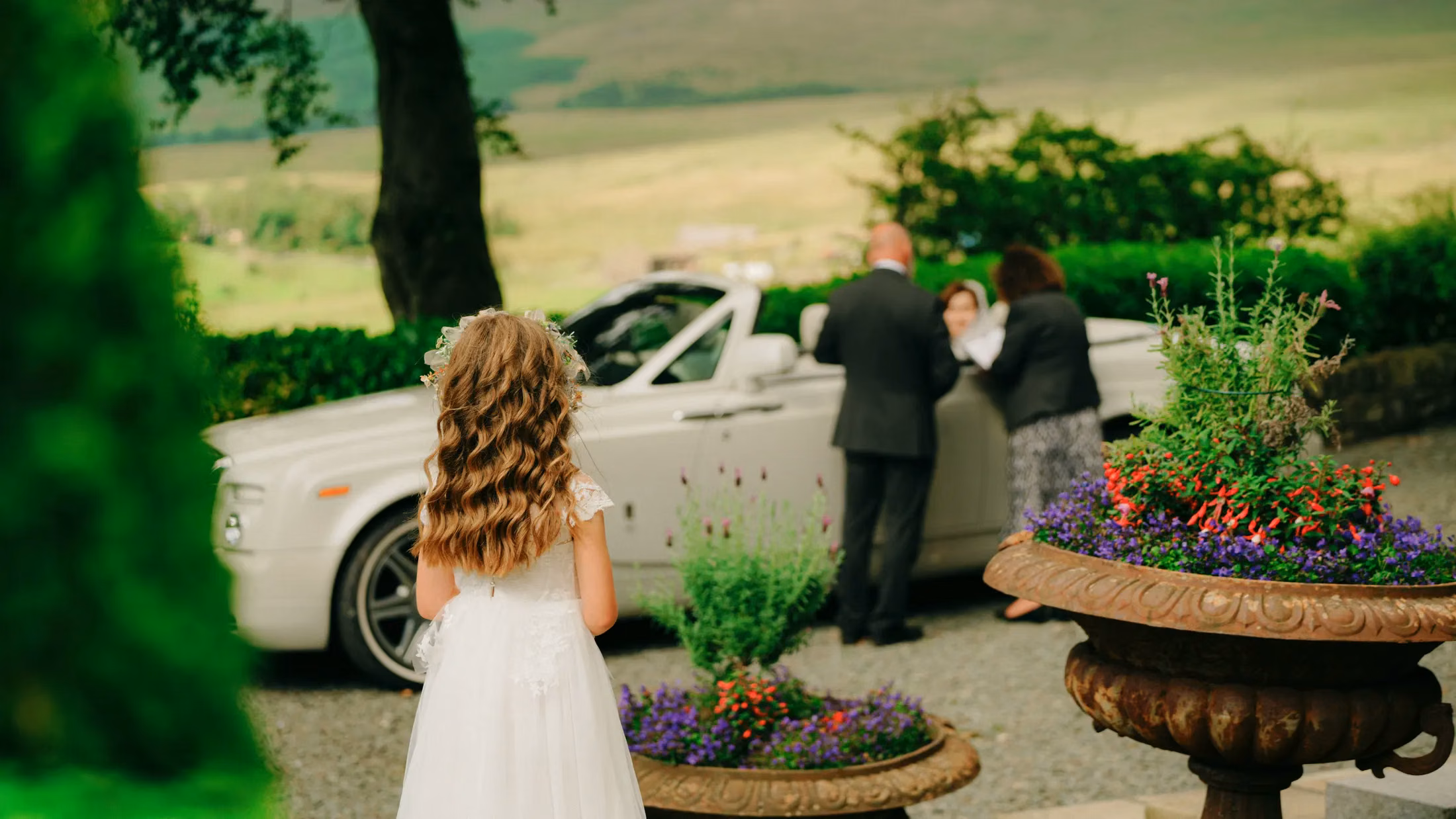 Wedding ceremony in England