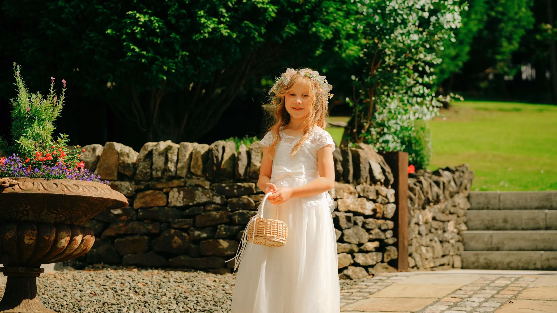 Wedding ceremony in England