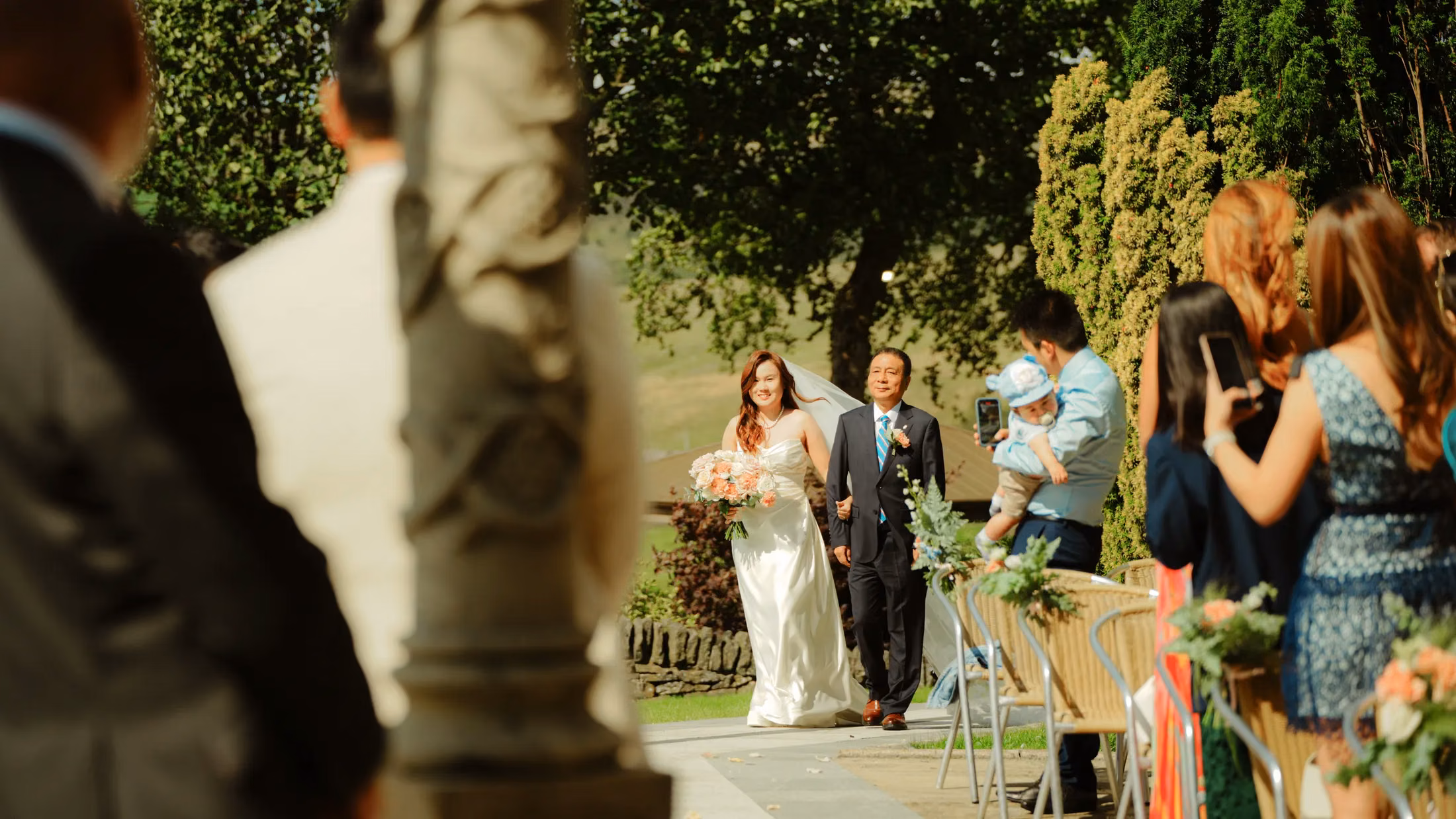 Wedding ceremony in England