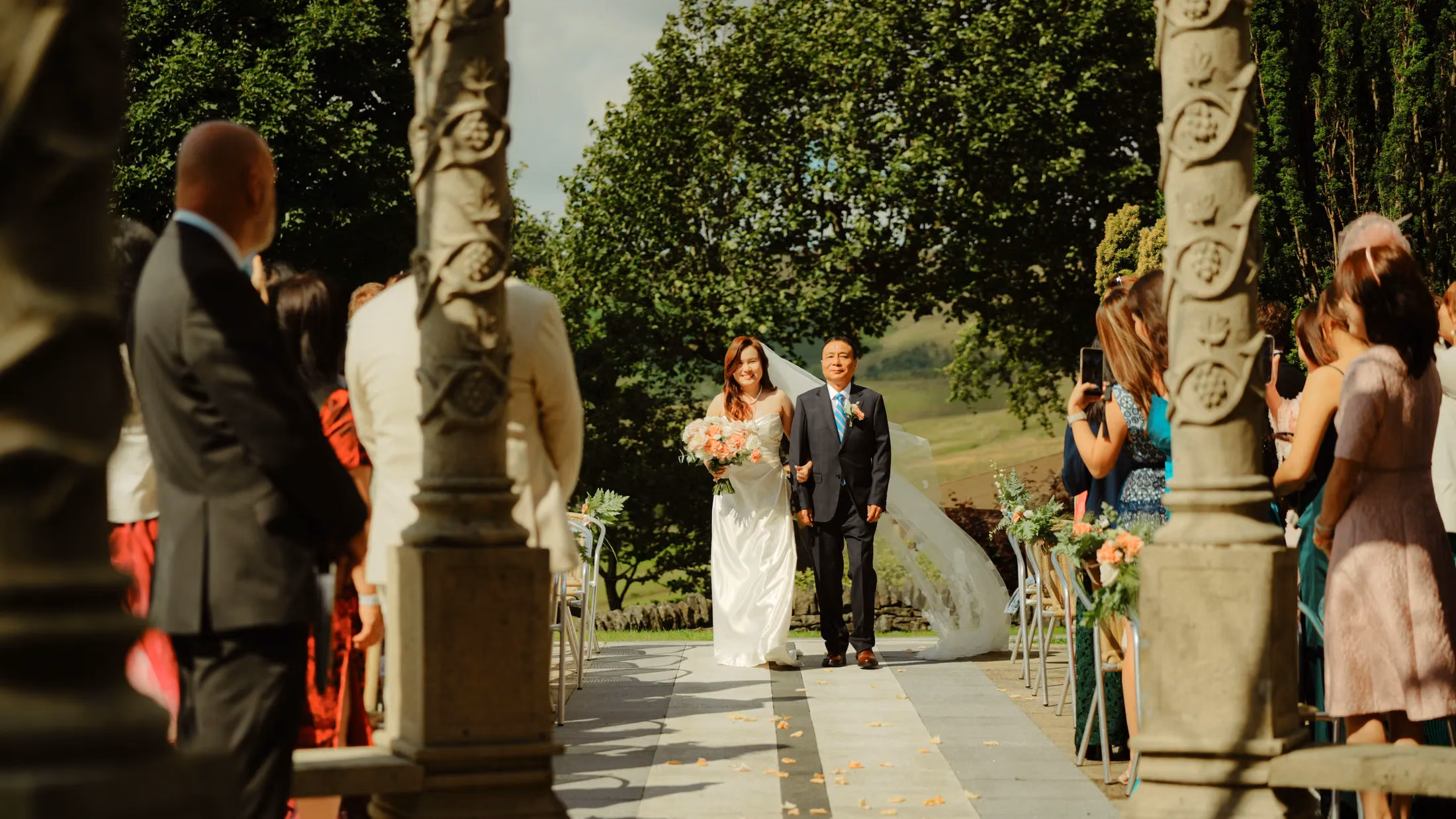 Wedding ceremony in England