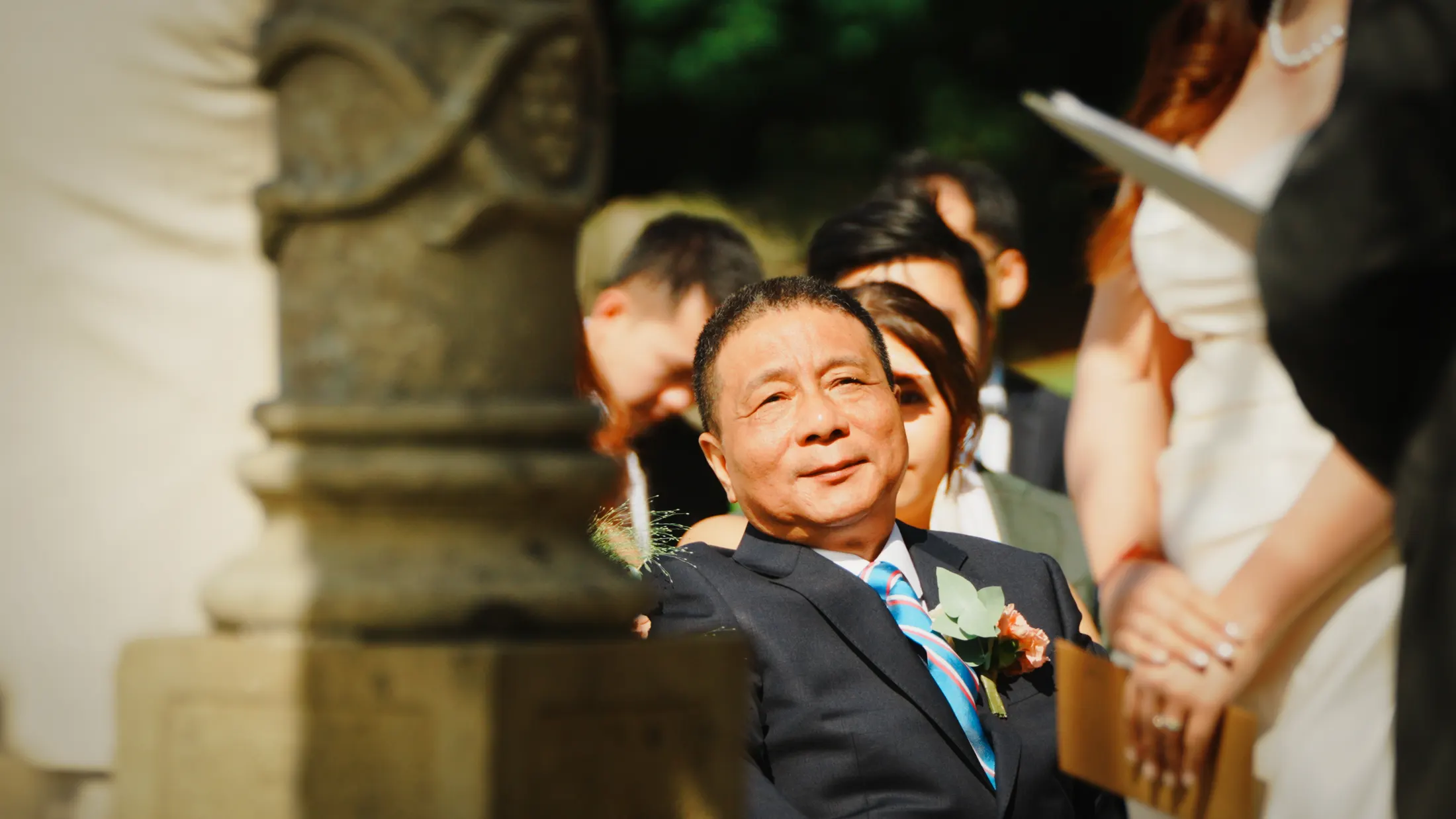 Wedding ceremony in England