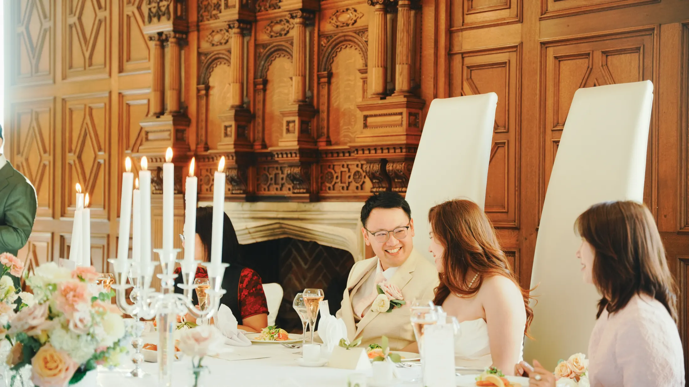Wedding celebration in England
