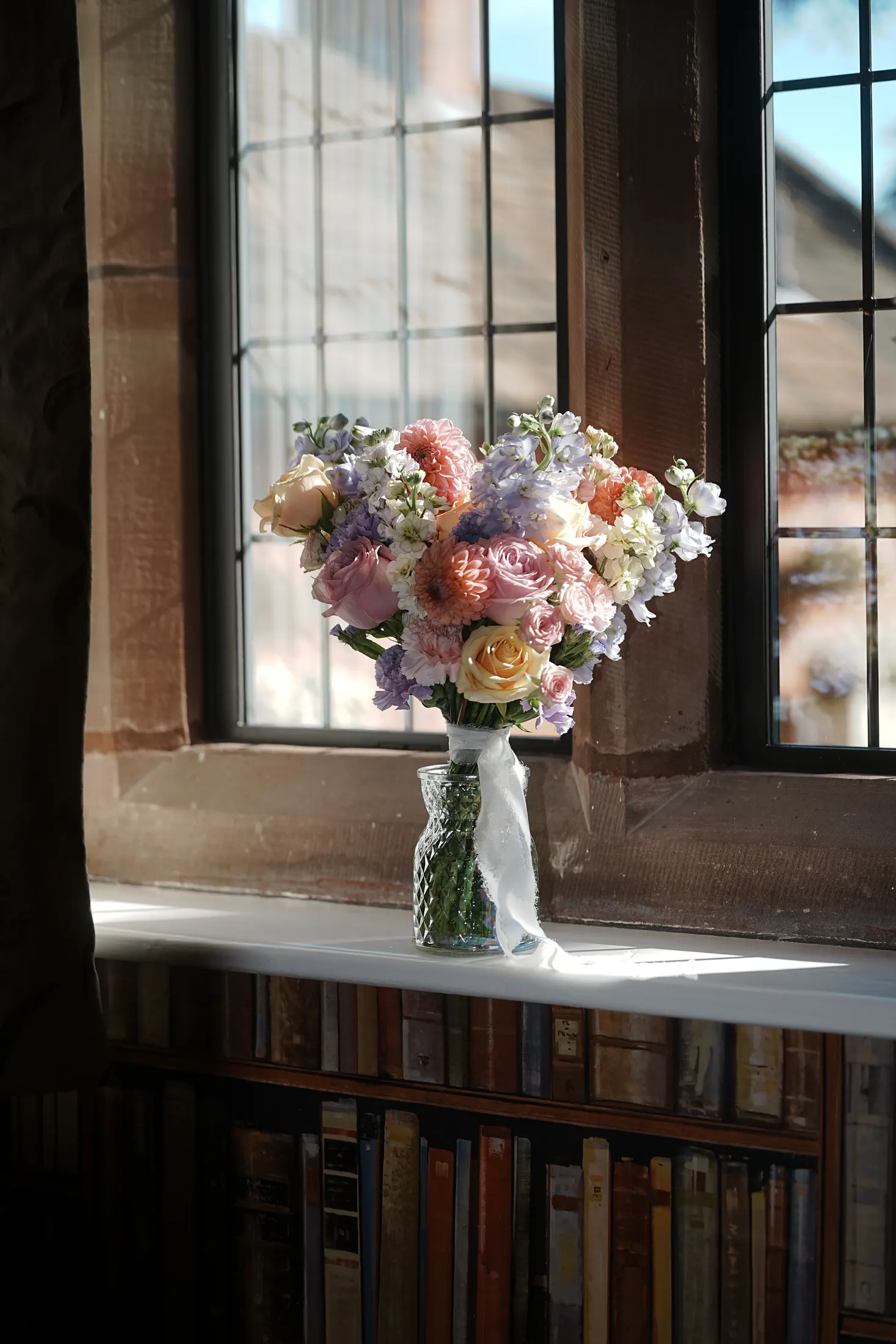 Wedding preparations in Colshaw Hall