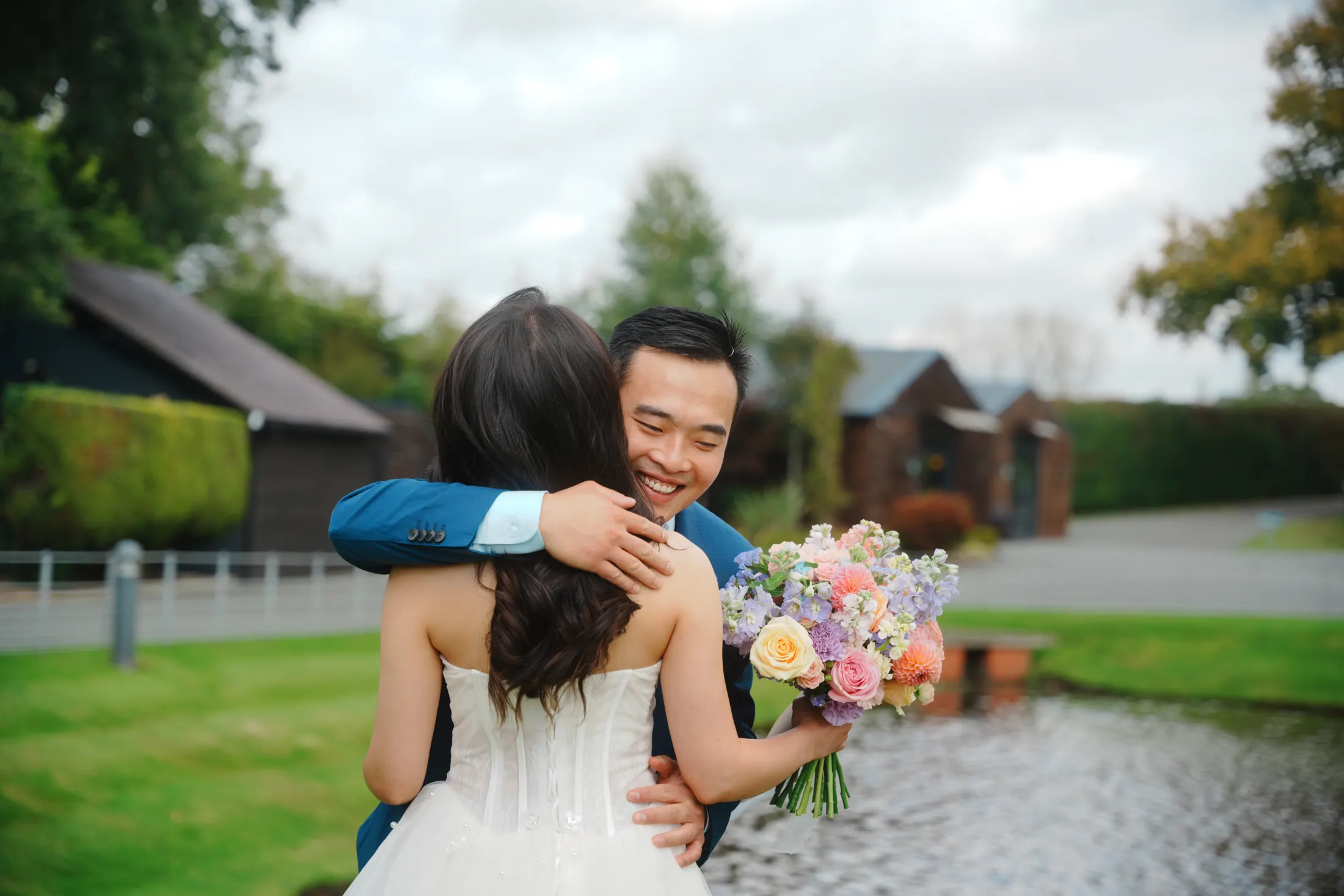 Wedding ceremony in Colshaw Hall