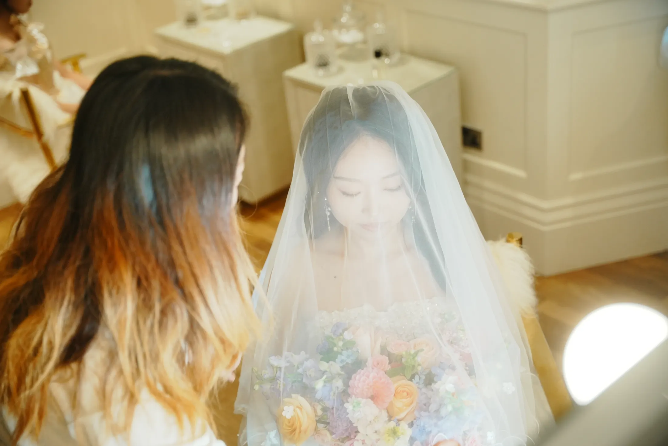 Wedding ceremony in Colshaw Hall