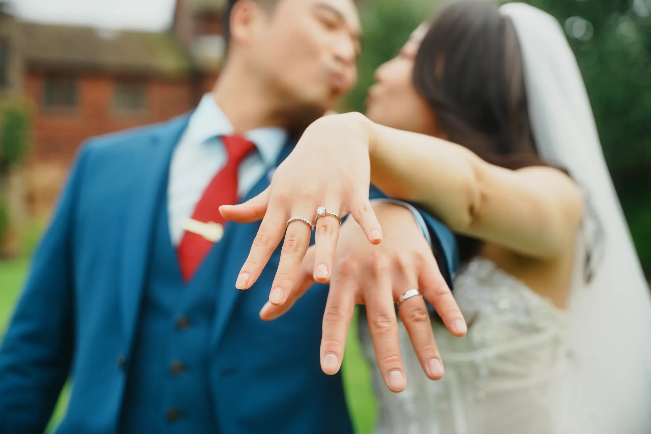 Wedding celebration in Colshaw Hall