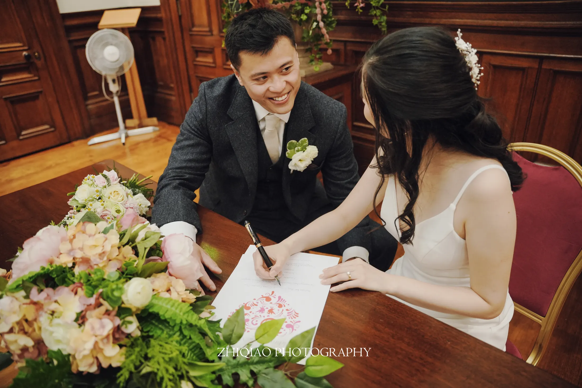 Wedding ceremony in Liverpool