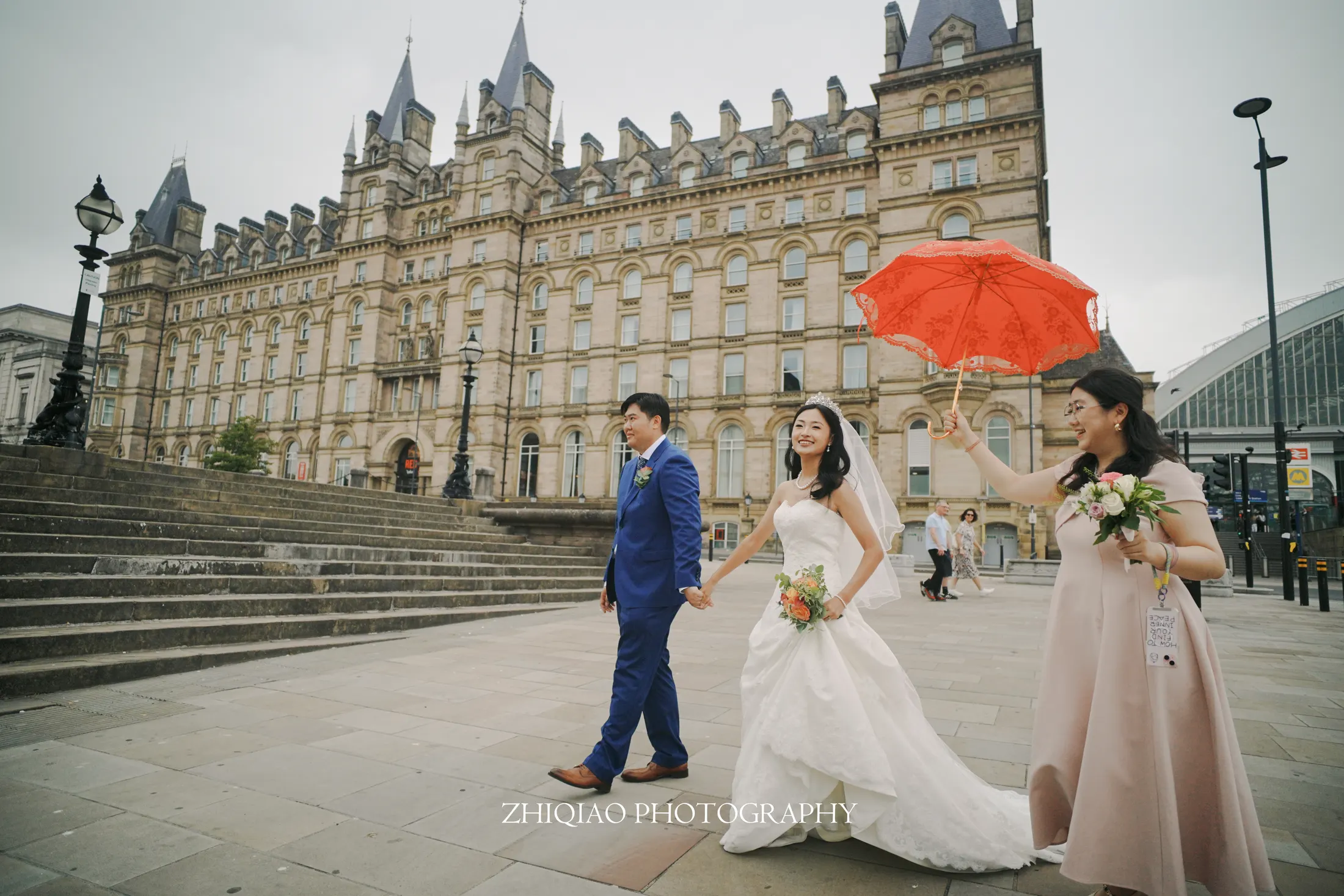 Wedding preparations in Liverpool