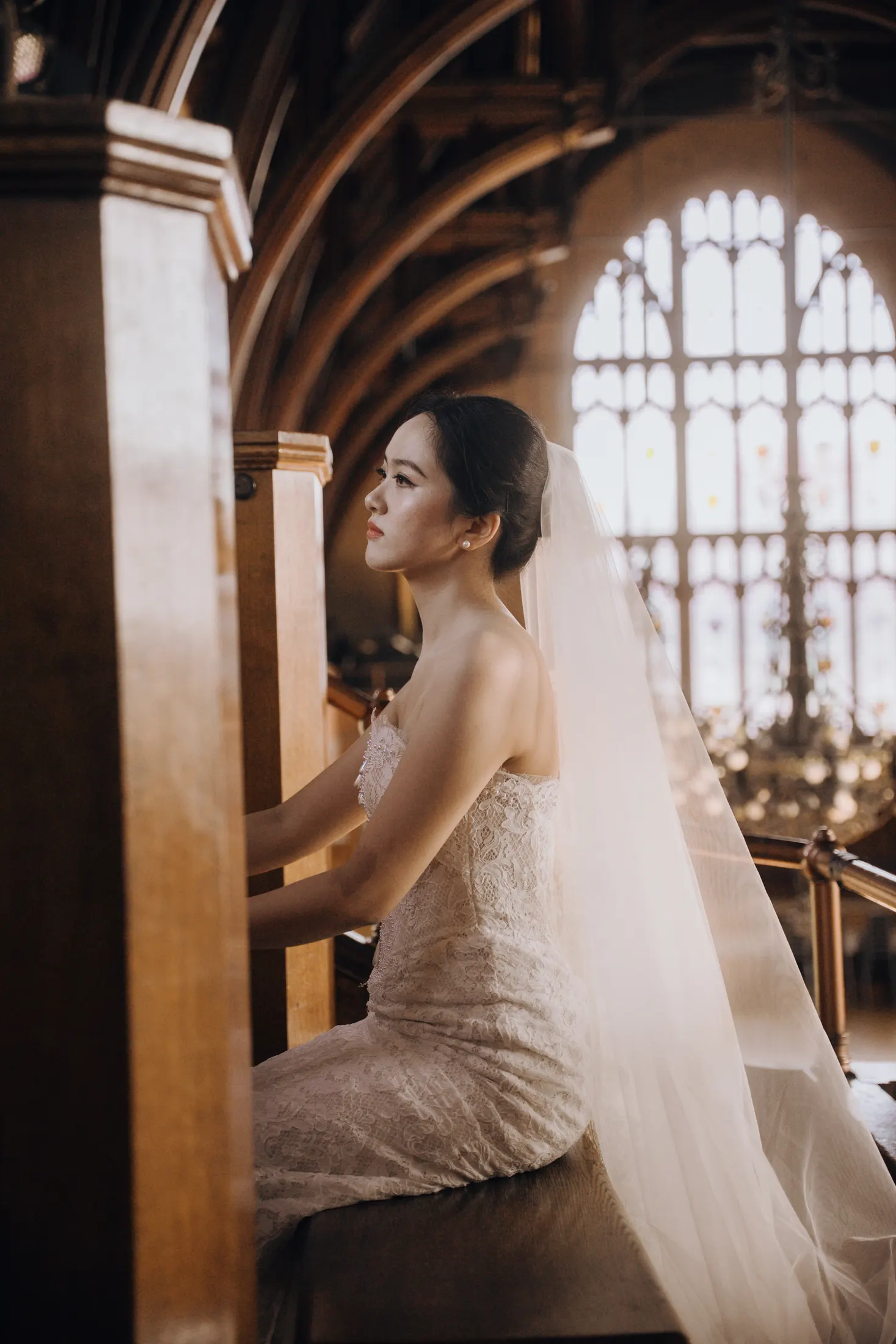 Newlywed portraits in Manchester