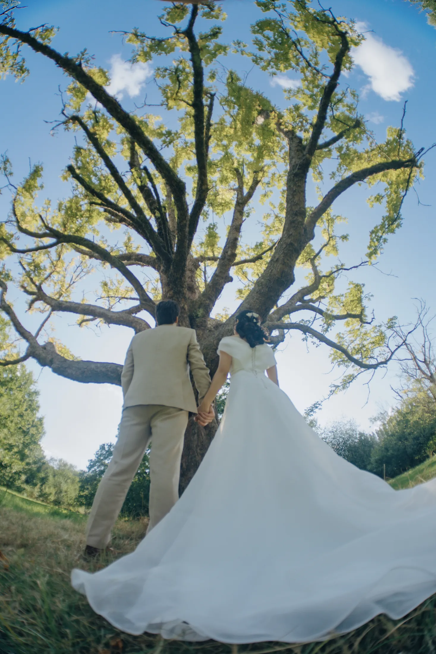 Wedding ceremony in England