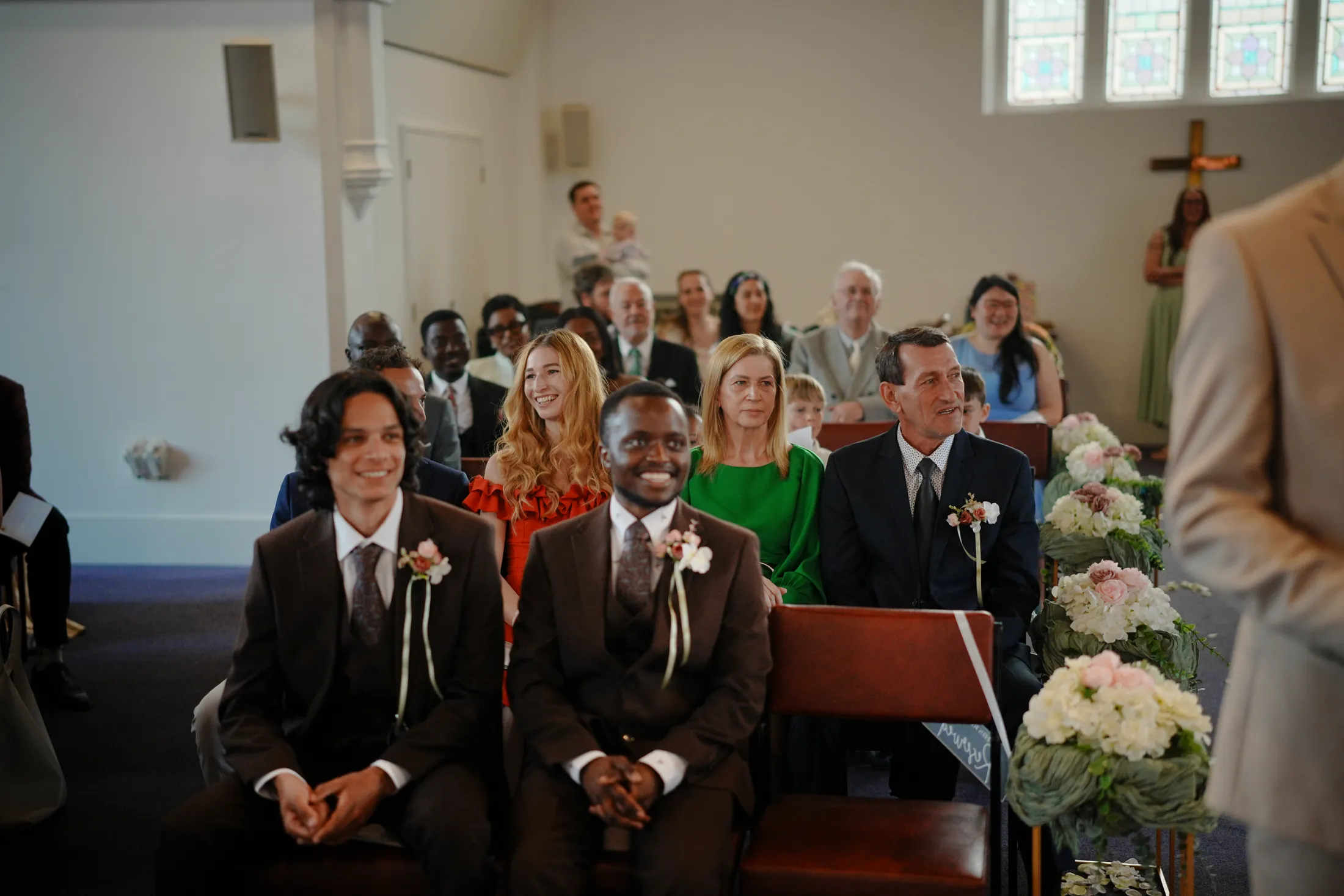 Wedding ceremony in England