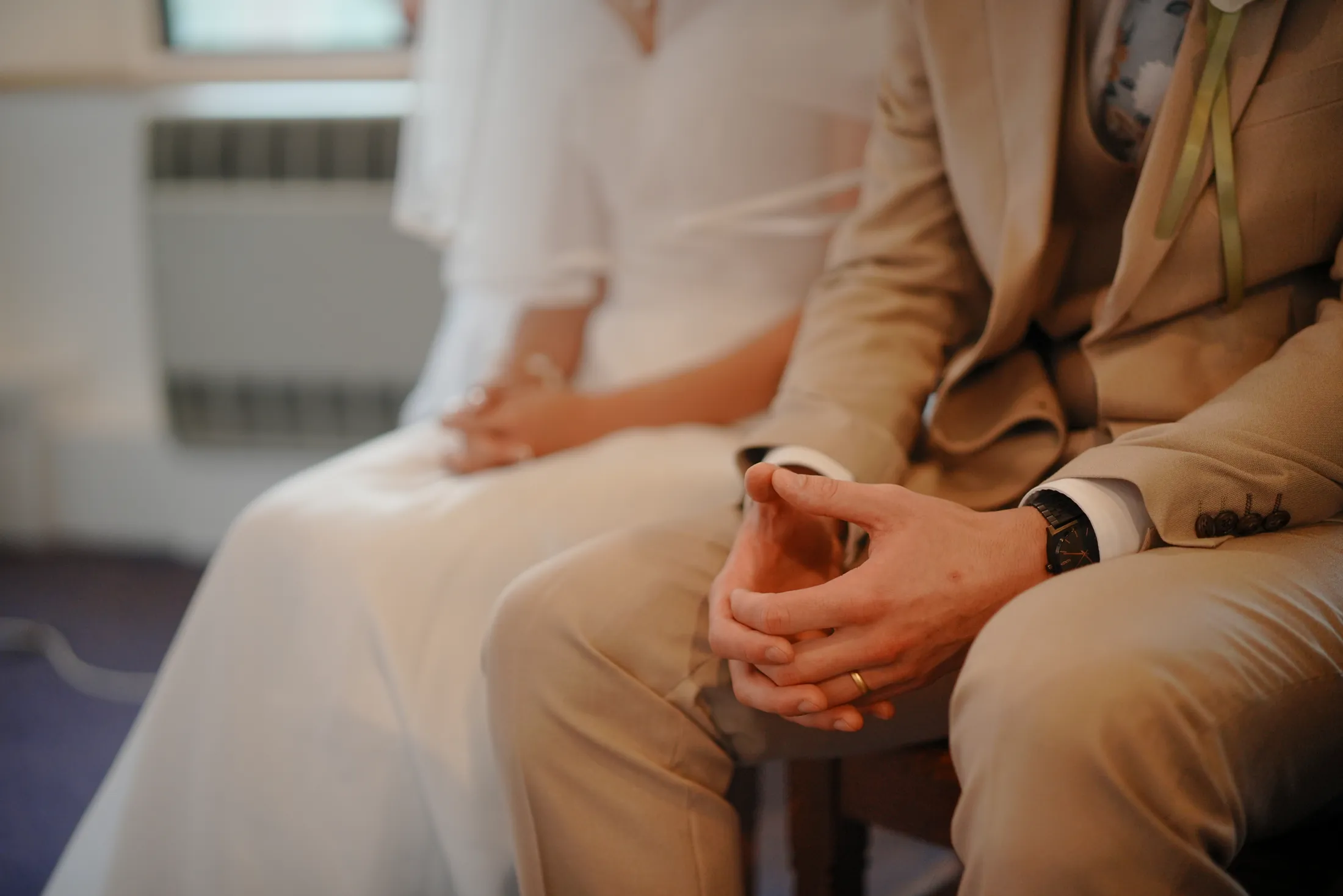 Newlywed portraits in England