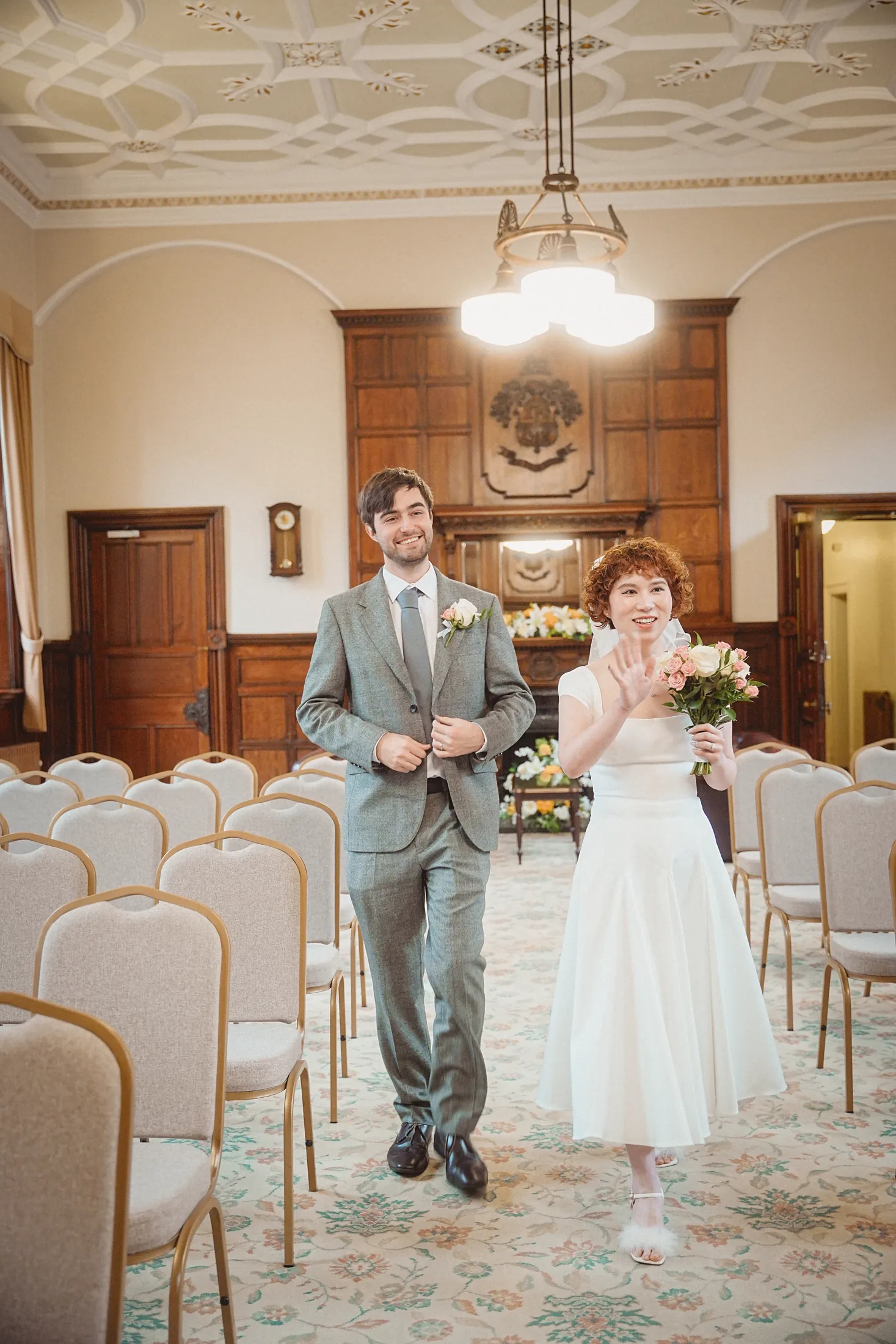 Wedding ceremony in England